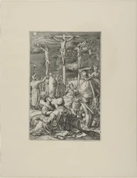 Christ on the Cross, plate ten from the Passion of Christ