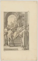Christ before Pilate, sheet 5 from the series 