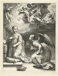 The Annunciation (series title: The Early Life of Mary, Masterpieces)