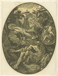 Demogorgon in the Cave of Eternity (Gods and Goddesses Series)