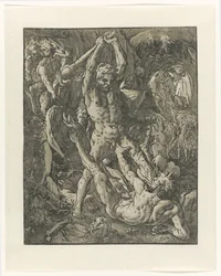 Hercules Defeating Cacus