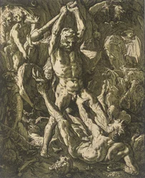 Hercules Killing Cacus