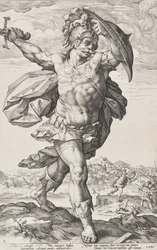 Horatius Cocles (Roman Heroes, Plate 2)