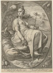Juno, Plate 3 from the Series “Three Goddesses”