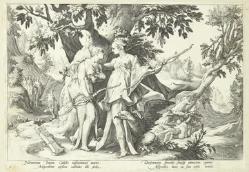 Jupiter Disguised as Diana Seduces Callisto