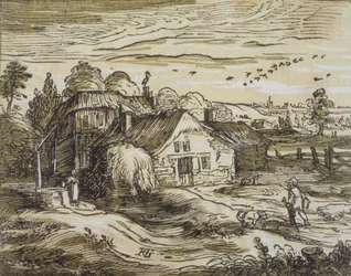 Landscape with Peasant Dwelling