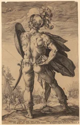 Marcus Valerius Corvus, Sheet 6 from the Series Roman Heroes