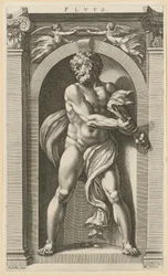 Pluto, Plate 3 from the series "Eight Ancient Deities"