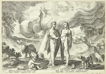 Prometheus Creates Man and Gives It Life with Fire from Heaven