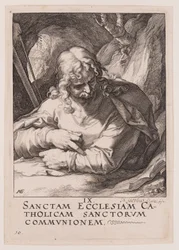St James the Less, from Christ, the Apostles and St Paul with the Creed
