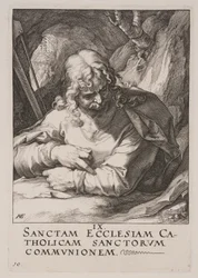 St James the Less, from Christ, the Apostles and St Paul with the Creed