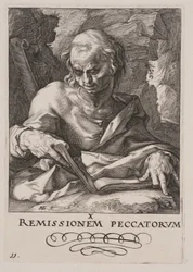 St Simon, from Christ, the Apostles and St Paul with the Creed