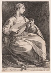 Terpsichore, The Muse of Dance, from The Nine Muses