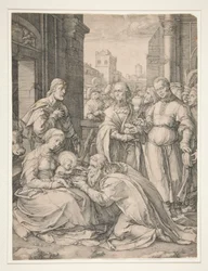 The Adoration of the Magi, from the series The Birth and Early Life of Christ