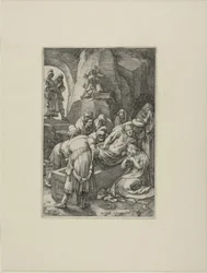 The Entombment, plate eleven from The Passion of Christ
