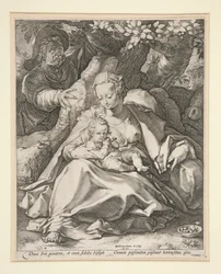 The Holy Family Under the Cherry Tree / Rest on the Flight to Egypt Under a Cherry Tree