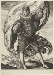 The Standard-Bearer, Turned to the Right