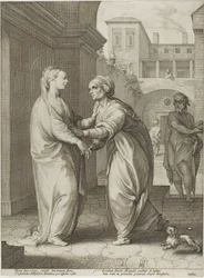 The Visitation, Plate Two from The Birth and Early Life of Christ