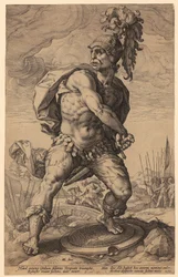 Titus Manlius Torquatus, Sheet 5 from the Series "Roman Heroes"