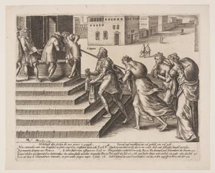 Unequal Justice, plate 4 from The Abuses of The Law