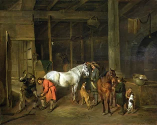 Interior with a Farrier