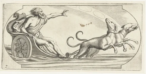 A Sea God on a Chariot