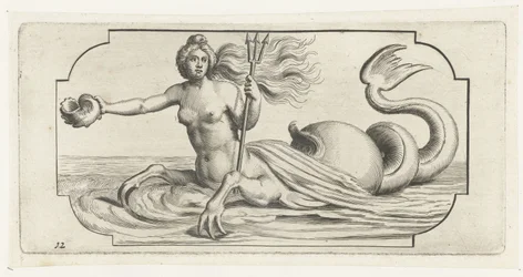 Female Figure with Neptune