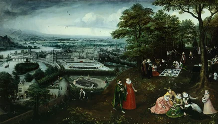 Landscape in Spring (detail)