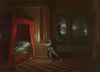 Aeneas Rescuing Anchises from Burning Troy