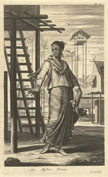 Portrait of a Woman of Mixed Ethnicity (A Mestizo Woman)