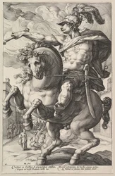 Marcus Curtius, from the Series The Roman Heroes