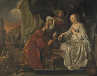 Rebecca Receiving Presents from Abraham
