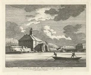 Subsided Muiderpoort, Seen from the Singelgracht, 1769