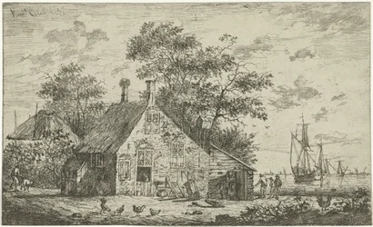 Farm by a River