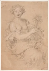 Lyre-Playing Muse (Erato?)
