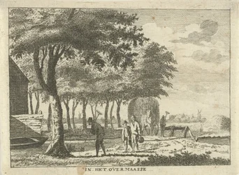 Farmers on a Plot of Land