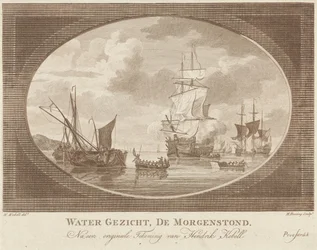 Ships on Calm Water
