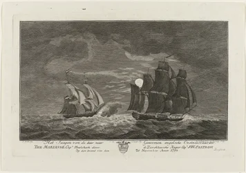 Sextroh Chasing the Marianne, 1782