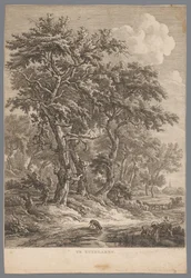 Landscape Near Zuidlaren (At Zuidlaren, Nine Views in Drenthe, IX Views in and Near the Landscape Drenthe)