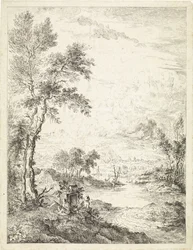 Landscape with a river