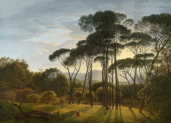 Italian Landscape with Stone Pines, 1807