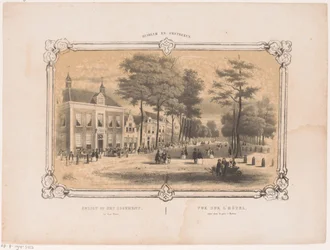 View of a Hotel in Haarlem