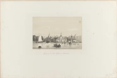 View of the Old Head in Rotterdam, 1854