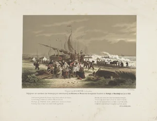 Beach Scene with Mourning Fisherwomen, 1868