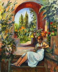 Figure Under the Arch