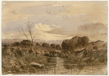 Landscape with Stream