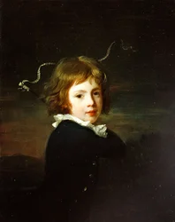 A portrait of a young boy, believed to be Lord Wood