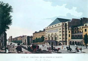 The Theatre de la Porte Saint-Martin