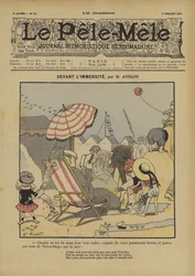 Before the Immensity. Illustration for Le Pele-Mele, 1901