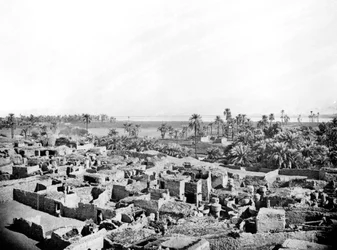 Village at Karnak, Nubia, Egypt